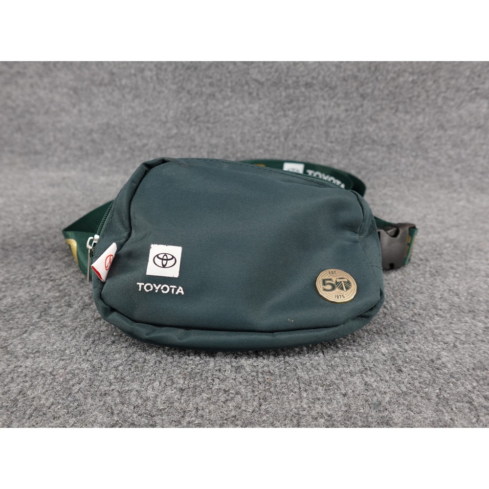 Toyota Fanny Pack Unisex OS‎ Green Excellent 50th Anniversary Belt Bag Branded